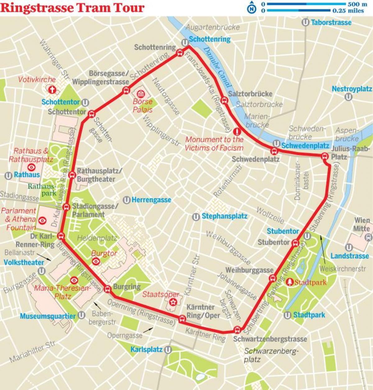 Sintético 105+ Imagen Mapa De Viena Para Turistas Mirada Tensa