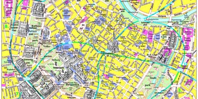 Viena lugares para visitar mapa