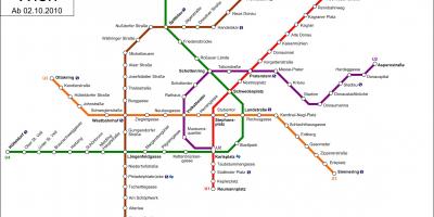 Tranvía d Viena mapa